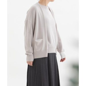 nop de nod オーガニックコットンはおりカーディガン