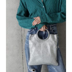 ROSE BUD (LAURA DI MAGGIO)サークルハンドルショルダーバッグ