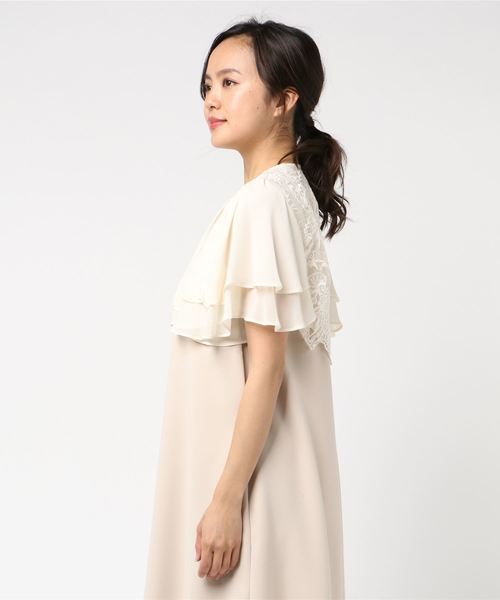 Dorry Doll カーディガン BACK刺繍レース シフォンボレロ レディース - 画像 (7)