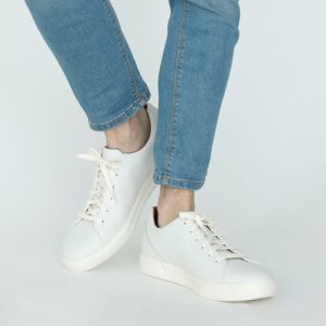 Clarks スニーカー Un Costa Lace / アンコスタレース (ホワイトレザー) メンズ