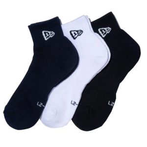 NEW ERA 靴下 「NEW ERA」ロゴソックス アンクル 3ペア 「BSC」 メンズ レディース