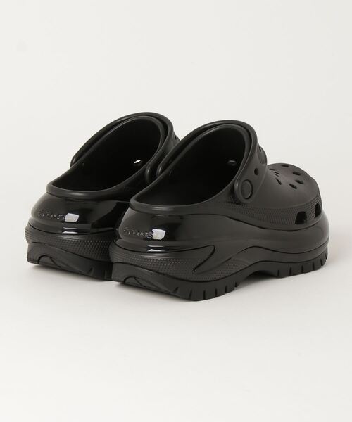 crocs サンダル クロックス CLASSIC MEGA CRUSH CLOG クラシック メガクラッシュ クロッグ 207988-001 BLAC - 画像 (3)