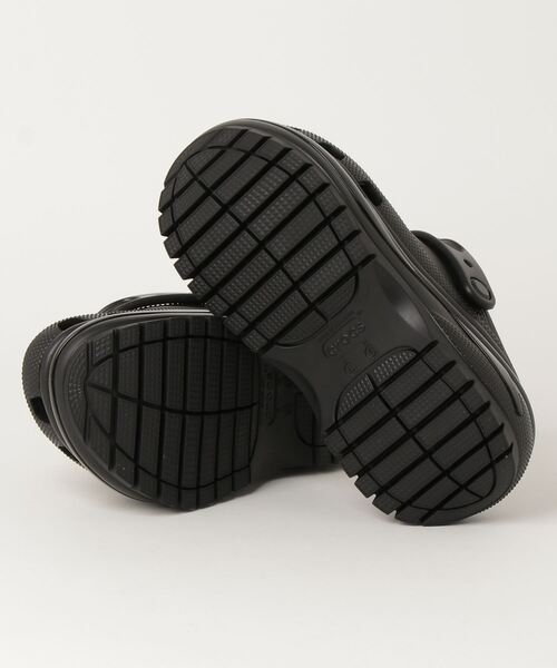 crocs サンダル クロックス CLASSIC MEGA CRUSH CLOG クラシック メガクラッシュ クロッグ 207988-001 BLAC - 画像 (4)