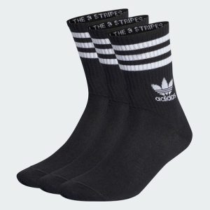 adidas 靴下 ミッドカット クルーソックス 3足組 / アディダスオリジナルス Originals メンズ レディース