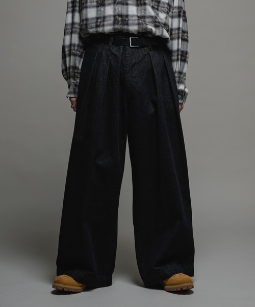 Casper John ジーンズ 13.5oz High tapered denim pants/13.5oz ハイテーパードデニムパンツ メンズ - 画像 (2)