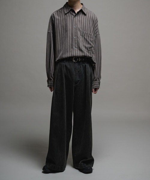 Casper John ジーンズ 13.5oz High tapered denim pants/13.5oz ハイテーパードデニムパンツ メンズ - 画像 (8)