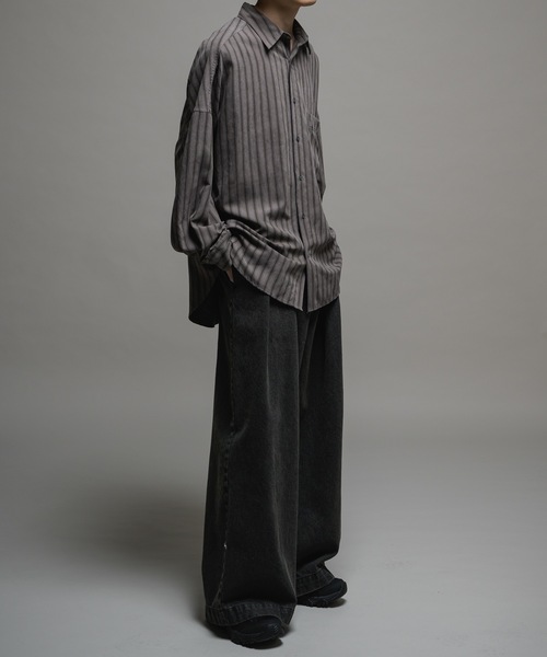 Casper John ジーンズ 13.5oz High tapered denim pants/13.5oz ハイテーパードデニムパンツ メンズ - 画像 (9)