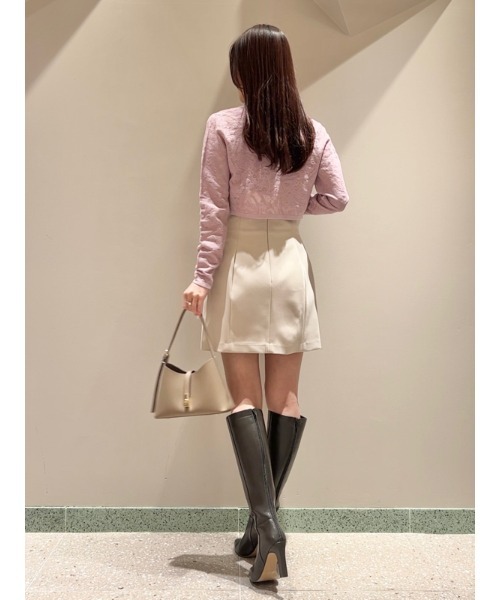 SNIDEL カーディガン ニットレースアンサンブル レディース - 画像 (7)