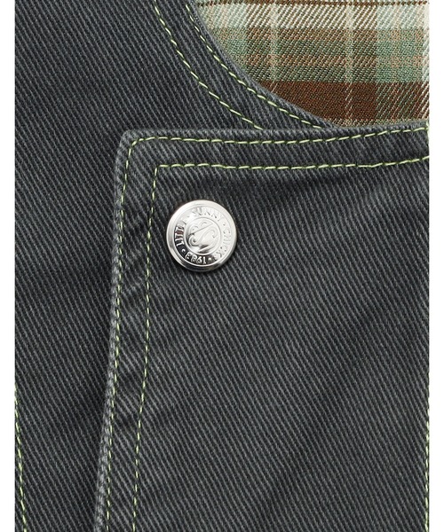 Little sunny bite ベスト ジレ 「Little bite」twill vest レディース メンズ - 画像 (7)