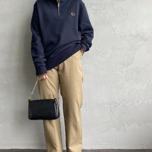 FRED PERRY 「FRED PERRY」 スウェットカットソー M ネイビー レディース