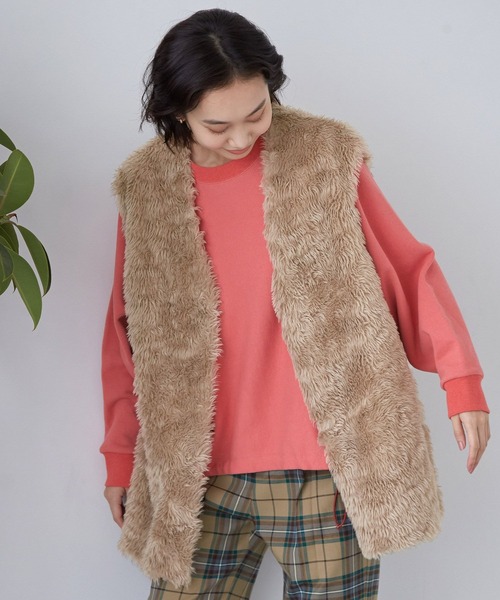 niko and… 「niko and...」 ベスト FREE ベージュ レディース