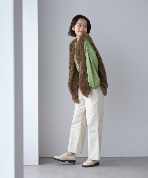 niko and… 「niko and...」 ベスト FREE ベージュ レディース - 画像 (3)