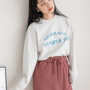 LOWRYS FARM 「LOWRYS FARM」 スウェットカットソー FREE グレー系その他 レディース