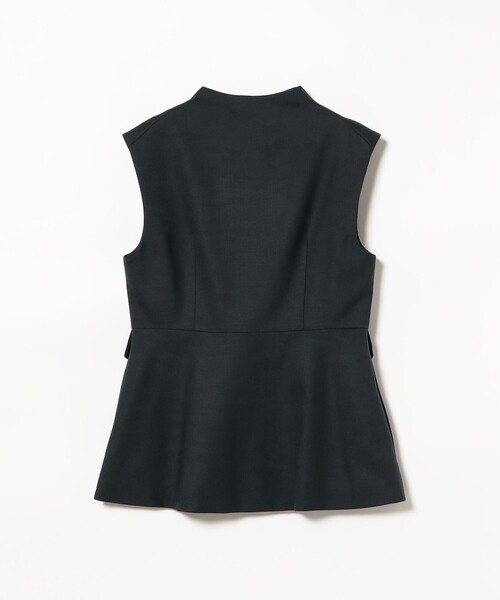 Demi-Luxe BEAMS ベスト ジレ エディター東原妙子 × / ツイル ペプラム レディース - 画像 (7)