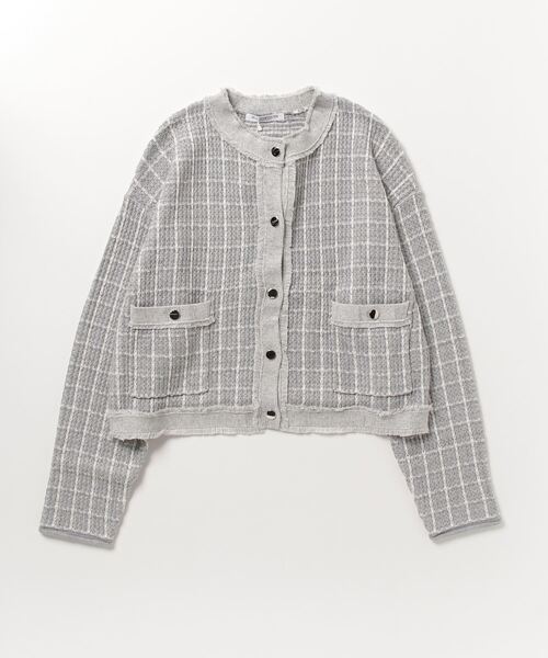 BEAUTY&YOUTH UNITED ARROWS 「BEAUTY&YOUTH ARROWS」 ニットカーディガン FREE グレー レディース