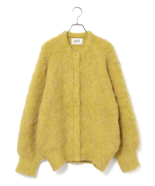 ADAM ET ROPE' 「ADAM ROPE'」 ニットカーディガン FREE イエロー系その他 レディース - 画像 (9)