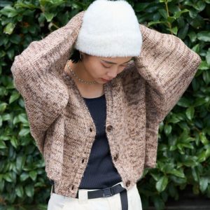 FREAK'S STORE 「FREAK'S STORE」 ニットカーディガン フリ- ベージュ レディース