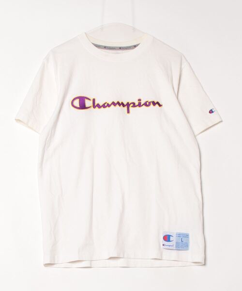 Champion 「Champion」 半袖Tシャツ L ホワイト メンズ