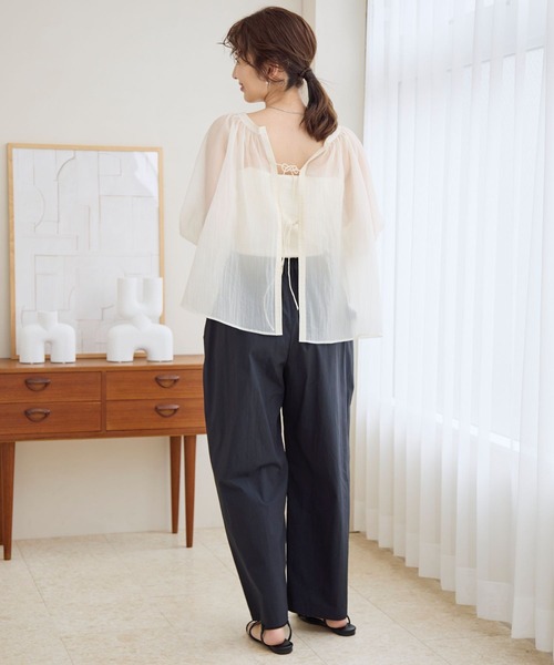 LEPSIM 「LEPSIM」 長袖ブラウス FREE ブラック レディース - 画像 (3)