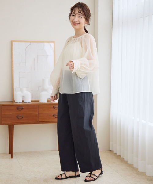 LEPSIM 「LEPSIM」 長袖ブラウス FREE ブラック レディース - 画像 (5)