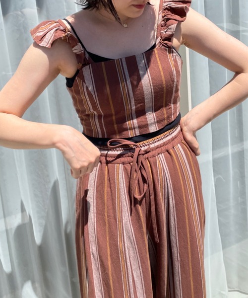 LOWRYS FARM 「LOWRYS FARM」 ベスト FREE ベージュ レディース - 画像 (2)