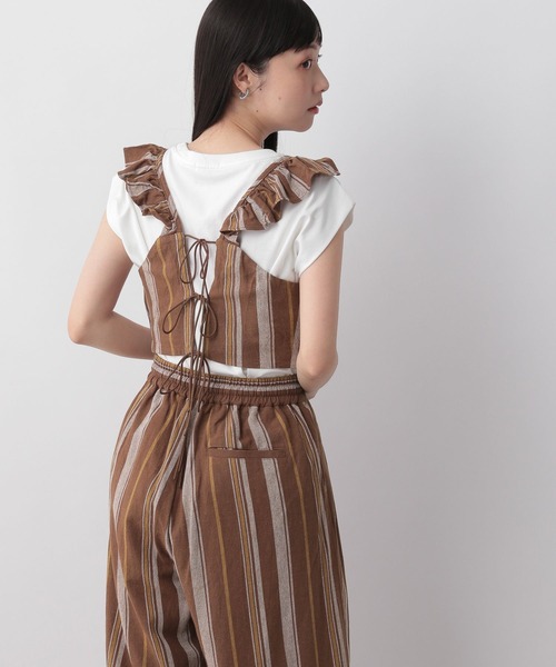 LOWRYS FARM 「LOWRYS FARM」 ベスト FREE ベージュ レディース - 画像 (7)