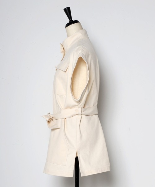 Bonjour Sagan 「Bonjour Sagan」 ベスト FREE カーキ レディース - 画像 (4)