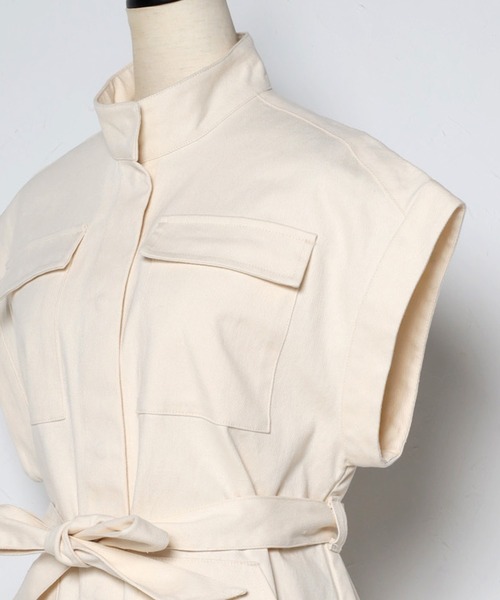 Bonjour Sagan 「Bonjour Sagan」 ベスト FREE カーキ レディース - 画像 (6)