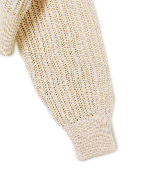 ADAM ET ROPE' 「ADAM ROPE'」 ニットカーディガン FREE オフホワイト レディース - 画像 (9)