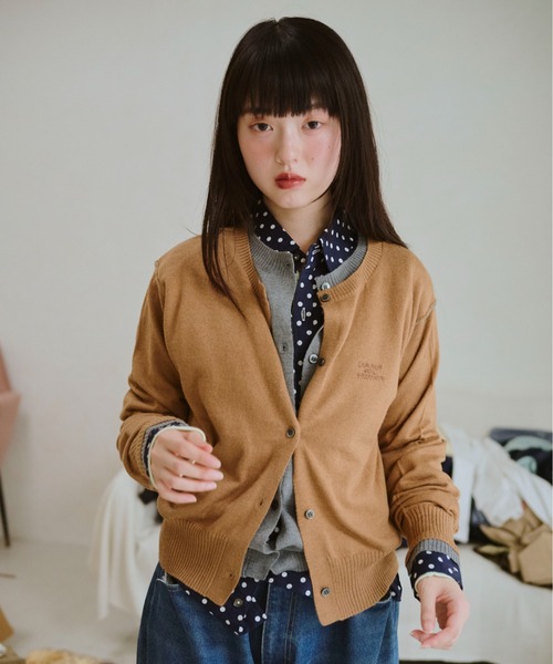 common gull products. カーディガン 2つで1つのカーディガン秋 レディース メンズ - 画像 (4)