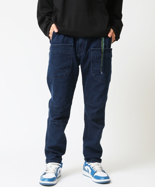 GERRY ジーンズ 「GERRY/ジェリー」ストレッチデニム&チノキャンプ クライミングパンツ / ギアパンツ メンズ - 画像 (5)