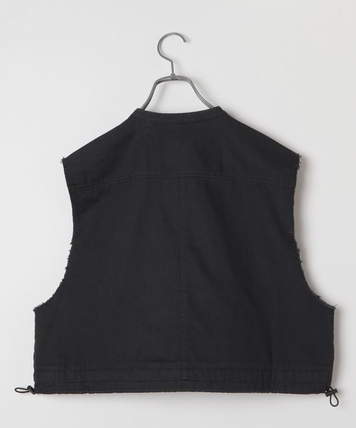 JEANASIS 「JEANASIS」 ベスト FREE カーキ レディース - 画像 (7)