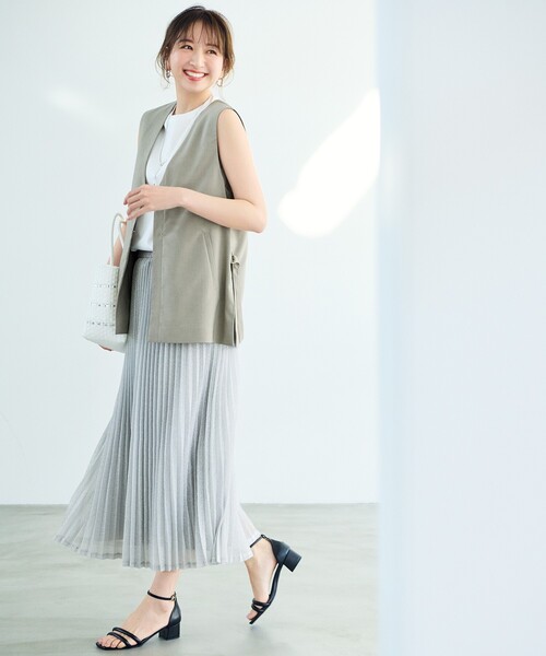 OPAQUE.CLIP 「OPAQUE.CLIP」 ベスト 42 グレー レディース - 画像 (3)