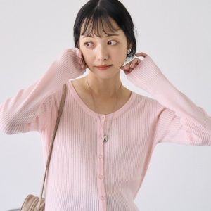 FREAK'S STORE 「FREAK'S STORE」 ニットカーディガン フリ- ピンク レディース