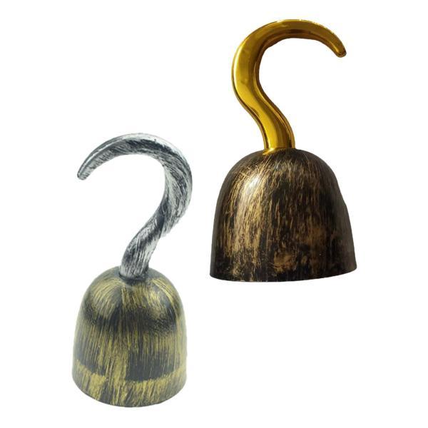 フック船長コスチューム コスプレ ハロウィン 写真撮影用小道具 本物そっくりの海賊フックおもちゃ テーマイベント 仮装 フェスティバル お祝い用 - 画像 (3)