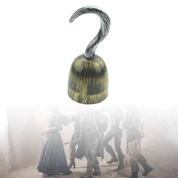 フック船長コスチューム コスプレ ハロウィン 写真撮影用小道具 本物そっくりの海賊フックおもちゃ テーマイベント 仮装 フェスティバル お祝い用 - 画像 (7)