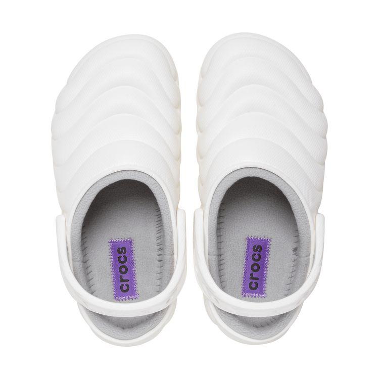 crocs クリアランスセール クロックス Classic Lined Overpuff Clog 210059-100 メンズ レディース サンダル 返品不可 - 画像 (2)