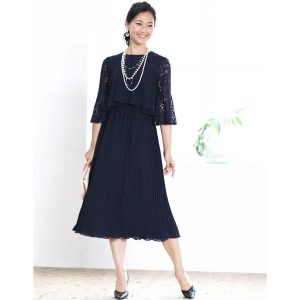 パーティードレス 結婚式 ワンピース ドレス 親族 大きめ 袖あり ロング丈 ロング フォーマルドレス 大きいサイズ 春 夏 秋 冬 20代 30代 40代 50代 60代