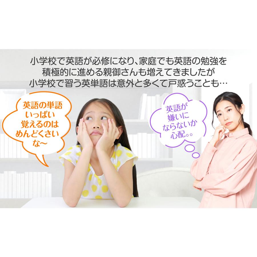 お風呂の学校 小学生向け英単語500選 お風呂ポスター 2枚セット 日本製 北欧パステルデザイン B3サイズ 英語 学習 知育 子供 防水 - 画像 (4)