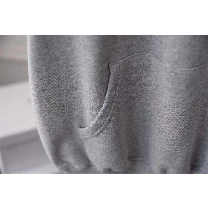 【大特価】フード付き 半袖 レディースプルオーバー ゆったり ス トレーナー コーディネート - 画像 (5)