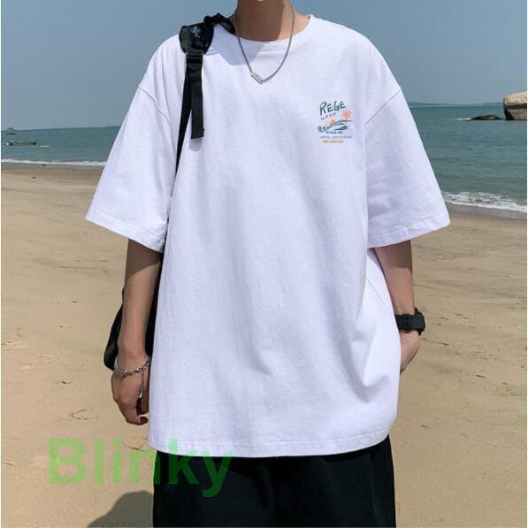 Tシャツ メンズ ビッグシルエット オーバーサイズ バックプリント 韓国ファッション ストリート系 レディース - 画像 (5)