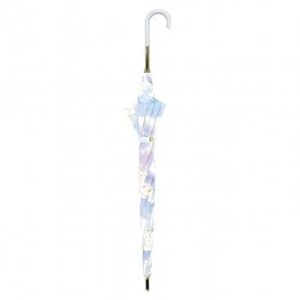 中谷 傘 UVフローラル オーキッドブルー Parasol 長傘 915-057