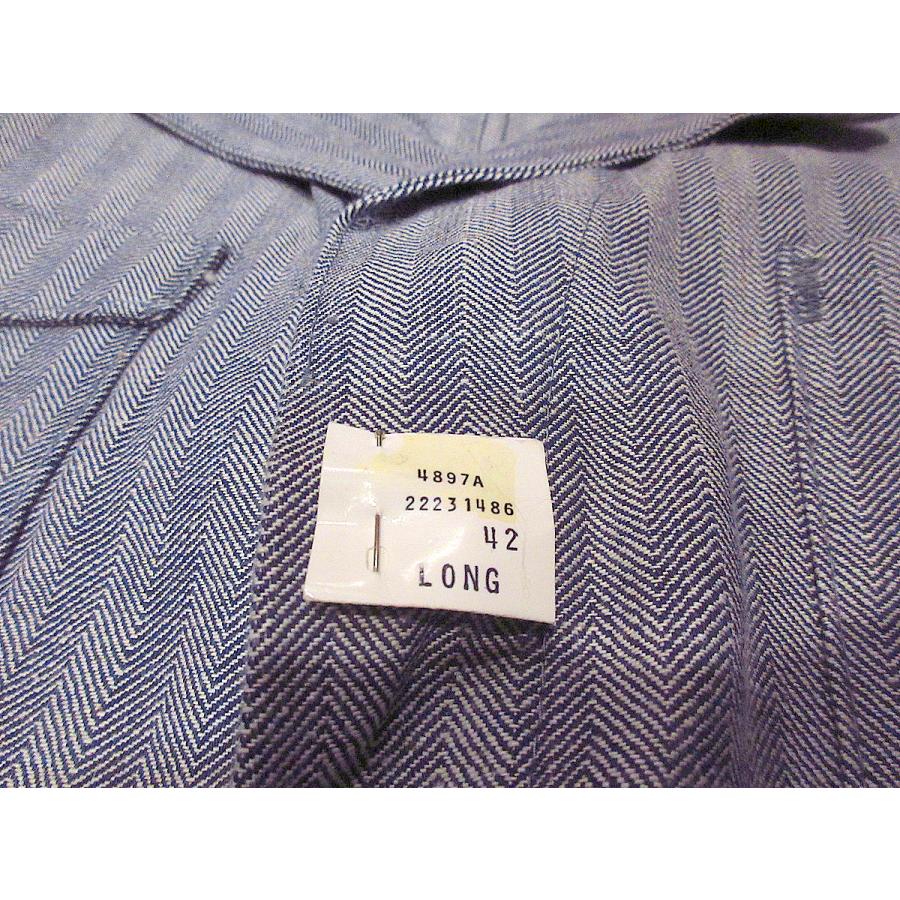 ビンテージ70’s●DEADSTOCK Dickies HBTオールインワン表記size 42 LONG●231102j6-m-all古着1970sデッドストック - 画像 (4)