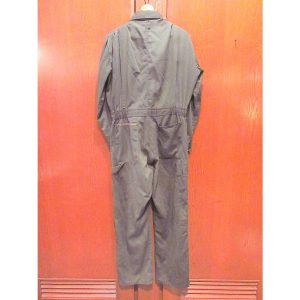 ビンテージ70’s●Dickiesオールインワンオリーブグリーン実寸W86cm●231102j7-m-all古着1970sタロンジップ