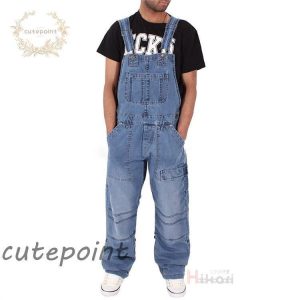 オーバーオール デニム メンズ レディース 大きいサイズ 作業着 作業服 サロペット つなぎ オールインワン カジュアル