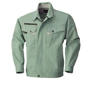 4930269263686 bigborn 467 ナガソデジヤケツト 色：アースグリーンXシルバーグレー サイズ：5L