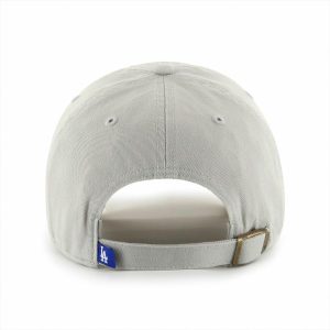 47 キャップ フォーティーセブン ブランド ドジャース '47 CLEAN UP メンズ レディース 47BRAND 春 夏 秋 冬 GYD グレー×ホワイト