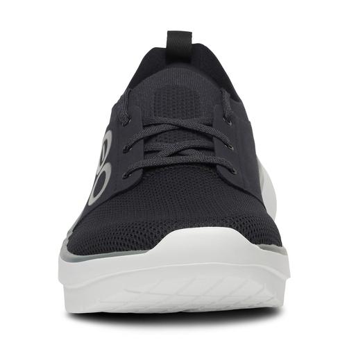 OOFOS ウーフォス ウーマイ ストライド 2000930004251 ホワイト/ブラック メンズ スニーカー 靴 カジュアル 男性 運動 スポーツ 洗濯機使用可能 衝撃吸収 - 画像 (3)