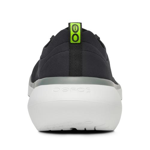 OOFOS ウーフォス ウーマイ ストライド 2000930004251 ホワイト/ブラック メンズ スニーカー 靴 カジュアル 男性 運動 スポーツ 洗濯機使用可能 衝撃吸収 - 画像 (4)