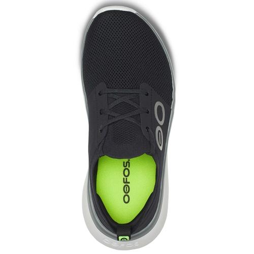 OOFOS ウーフォス ウーマイ ストライド 2000930004251 ホワイト/ブラック メンズ スニーカー 靴 カジュアル 男性 運動 スポーツ 洗濯機使用可能 衝撃吸収 - 画像 (5)